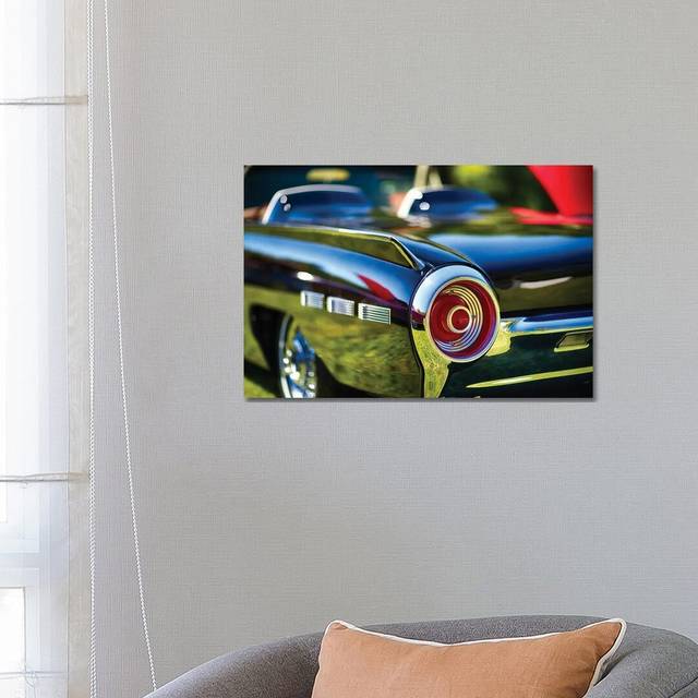 Tail Light Detail of a 1962 Ford Thunderbird by George Oze - Wrapped Canvas Art Prints (45.72cm H x 66.04cm W x 1.91cm D)