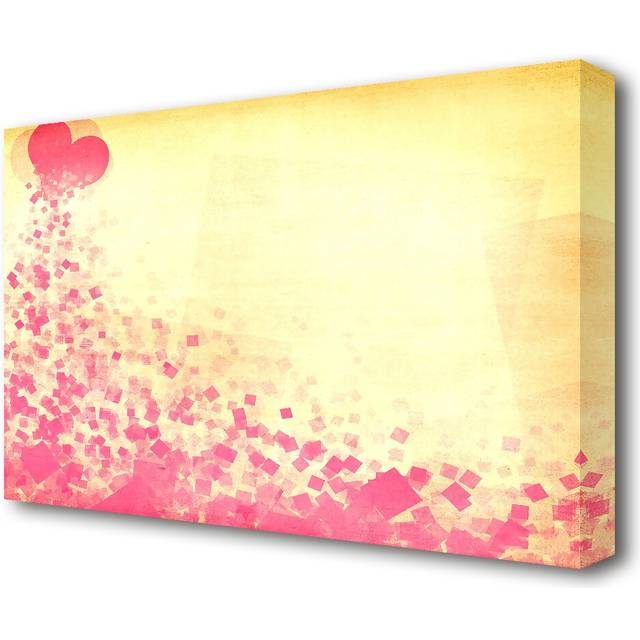 Squares - Wrapped Canvas Graphic Art Print (66 cm H x 101.6 cm W)