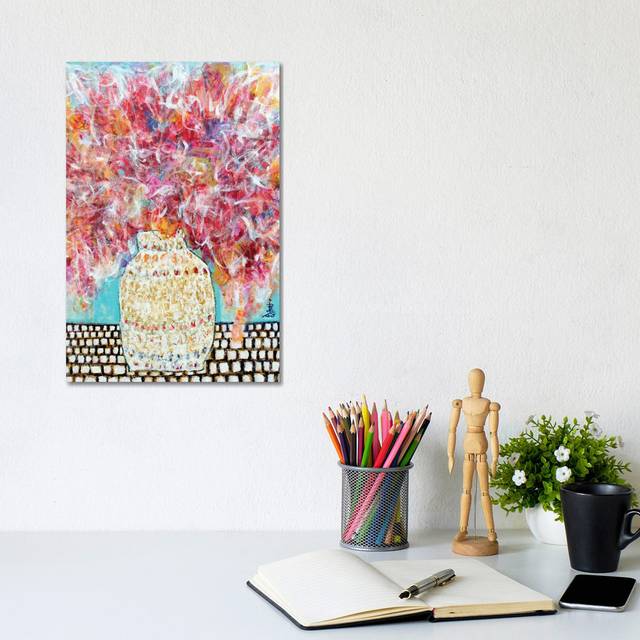 Feeling Bohemian by Misako Chida - Wrapped Canvas Painting (30.48cm H x 20.32cm W x 1.91cm D)