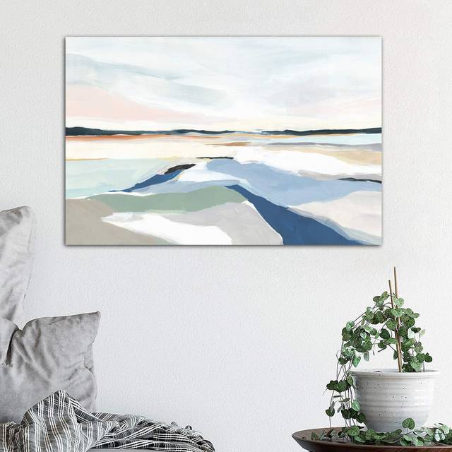 Seaside Day I by Isabelle Z - Wrapped Canvas Graphic Art Print (66.04 cm H x 45.72 cm W x 3.175 cm D)