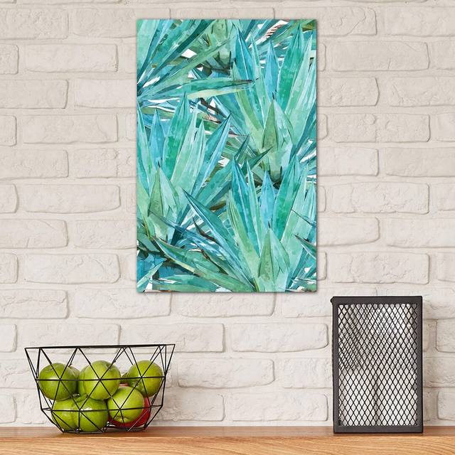 Agave by 83 Oranges - Wrapped Canvas Graphic Art Print (30.48 cm H x 45.72 cm W)