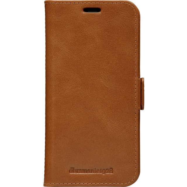 dbramante Copenhagen Slim iPhone 12/12 Pro Lædercover, Sort