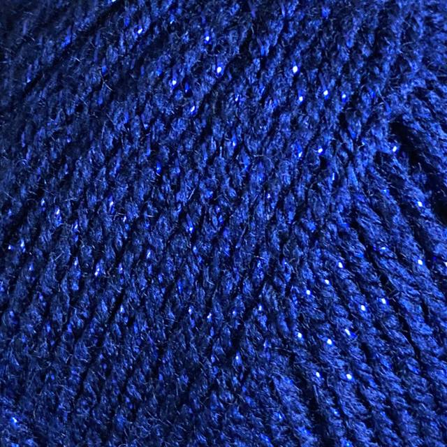 (TK4 (Navy)) James Brett Twinkle DK Acrylic Glitter Knitting Yarn 100g