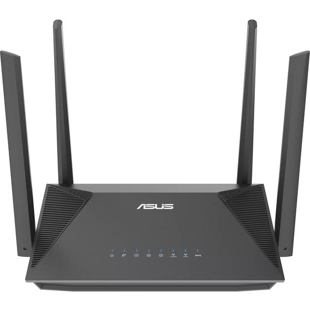 Asus RT-AX52 AX1800 AiMesh wireless router Gigabit Ethernet Dual-band (2.4 GHz / 5 GHz) Black