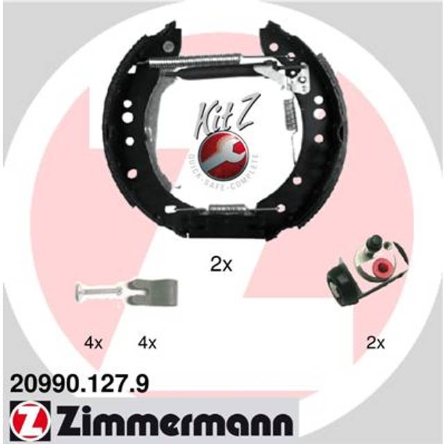 Bromsbackar sats KIT Z