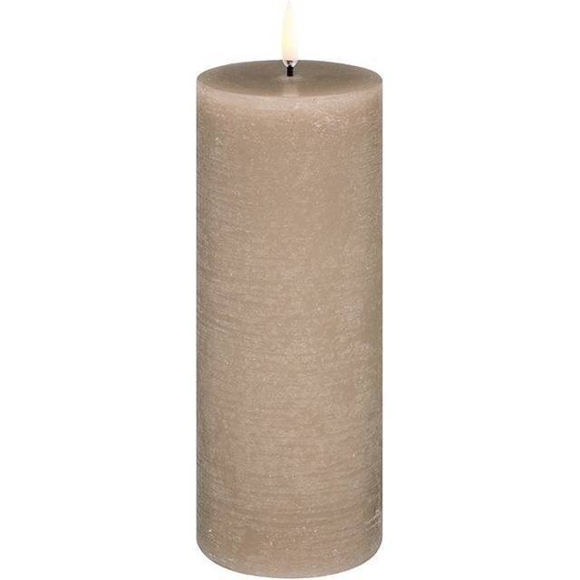 Uyuni - Pillar Candle LED 7,8 x 20,3 cm Rustic Sandstone Uyuni Lighting