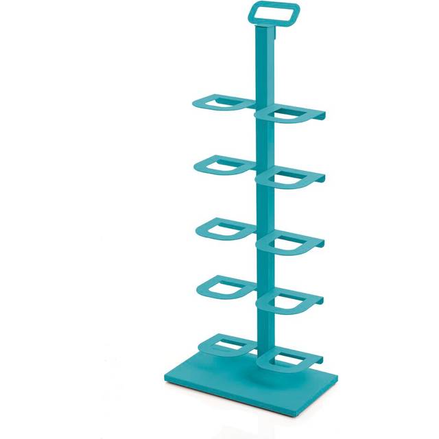 5 Pair Shoe Rack - Green (5)
