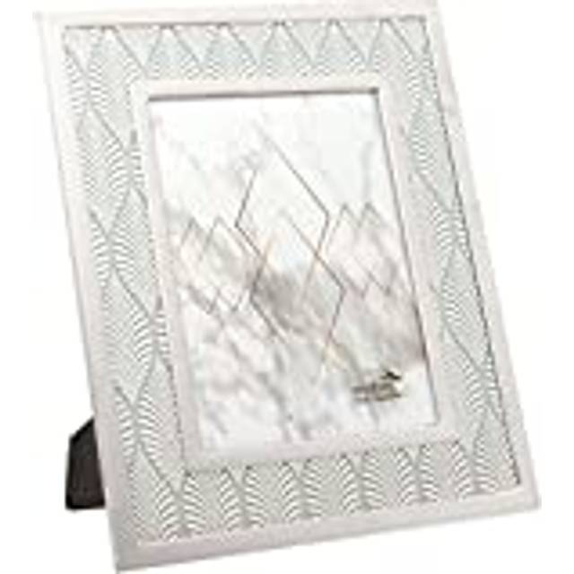 Stainless Steel Palm Tree Leaf Design Picture Photo Frame - 6 x 8 / 15 x 20cm