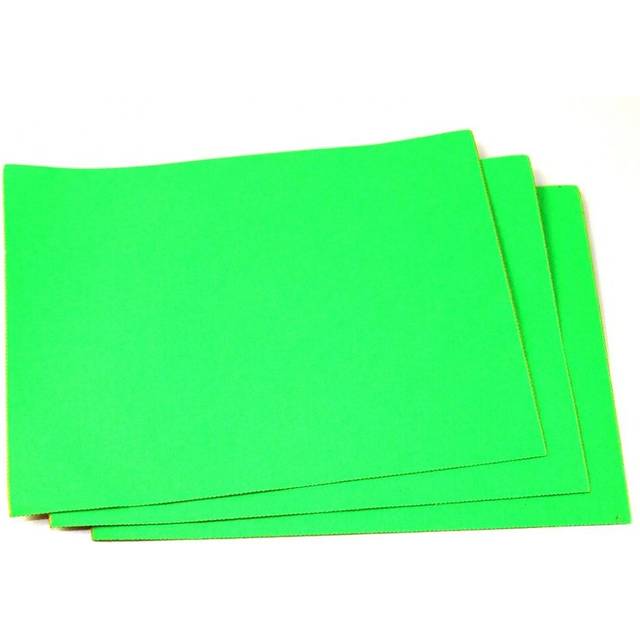 Minerva Core Range 9x12inch Acrylic Felt Fabric Sheets Super Bright Green