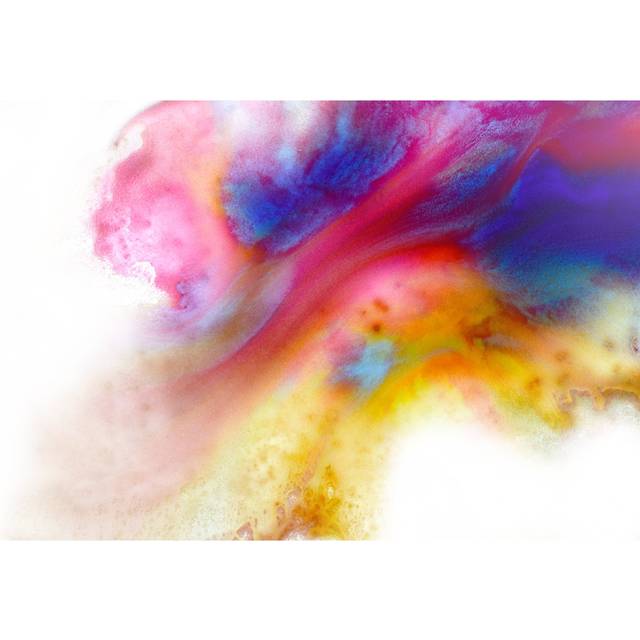 Abstract Colorful Water Color - Wrapped Canvas Art Prints (20cm H x 30cm W x 3.8cm D)