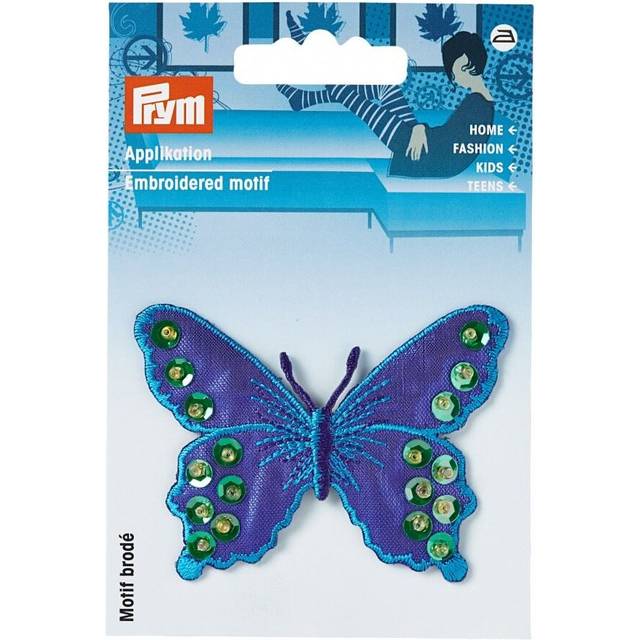 Prym Patch Motif Sequin Butterfly