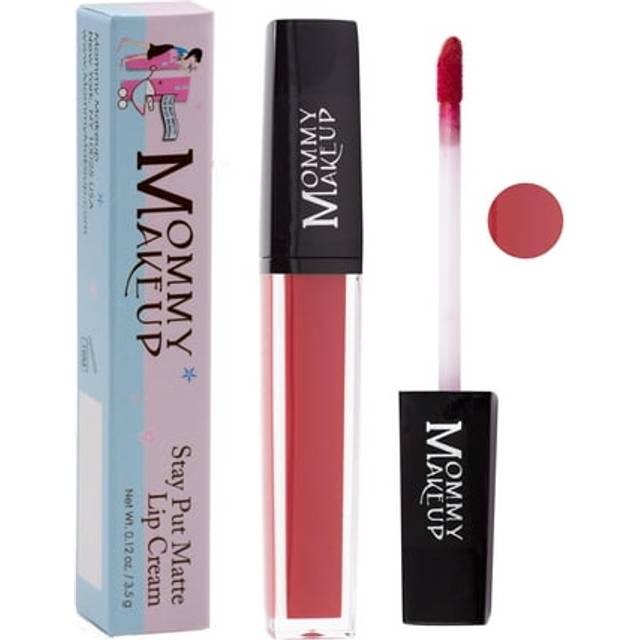 Mommy Makeup Stay Put Matte Lip Cream | Kiss Proof Lipstick in Marilyn (A True Classic Red) Transfer Proof  Smudge Proof  Waterproof  Non Drying  Long