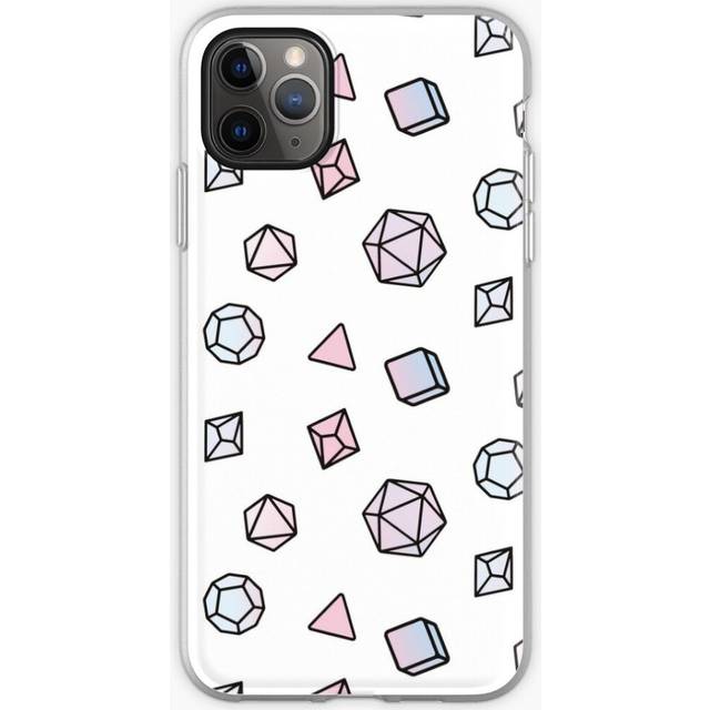 Phone Case Opal Dice Pattern for iPhone Samsung 14 13 12 11 Plus Pro Max Galaxy S23 S22 Ultra Note 20 10