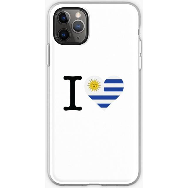 Phone Case I Love Uruguay for iPhone Samsung 14 13 12 11 Plus Pro Max Galaxy S23 S22 Ultra Note 20 10