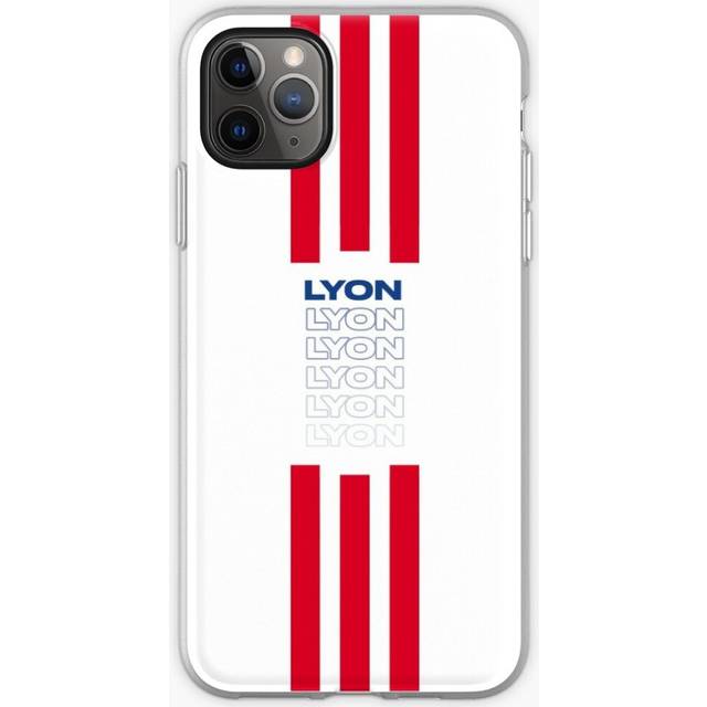 Phone Case Olympique Lyonnais 3 Stripes 2020 21 for iPhone Samsung 14 13 12 11 Plus Pro Max Galaxy S23 S22 Ultra Note 20 10