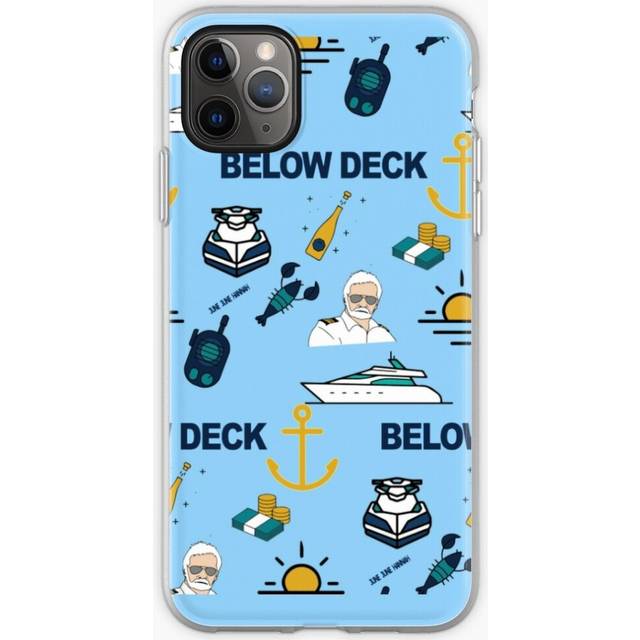 Phone Case Below Deck Illustration Pattern for iPhone Samsung 14 13 12 11 Plus Pro Max Galaxy S23 S22 Ultra Note 20 10
