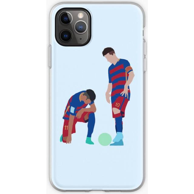 Phone Case Messi and Neymar Football Free Kick for iPhone Samsung 14 13 12 11 Plus Pro Max Galaxy S23 S22 Ultra Note 20 10