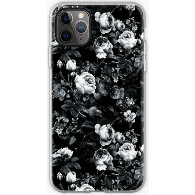 Phone Case Roses Black and White for iPhone Samsung 14 13 12 11 Plus Pro Max Galaxy S23 S22 Ultra Note 20 10