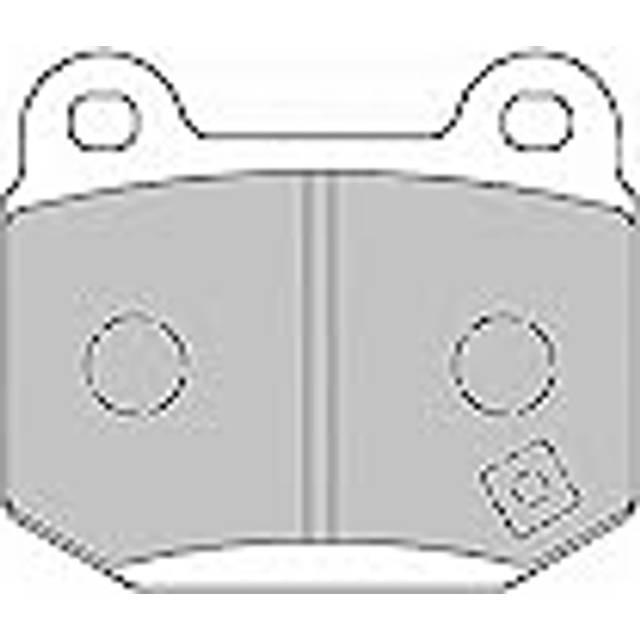 Brake pad set DS 1.1 FCP1562W Ferodo Racing FCP1562W