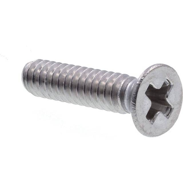 Prime-Line 9000349 Machine Screws  Flat Head  Phillips Drive  #4-40 X 1/2 In.  Grade 18-8 (25 Pack)