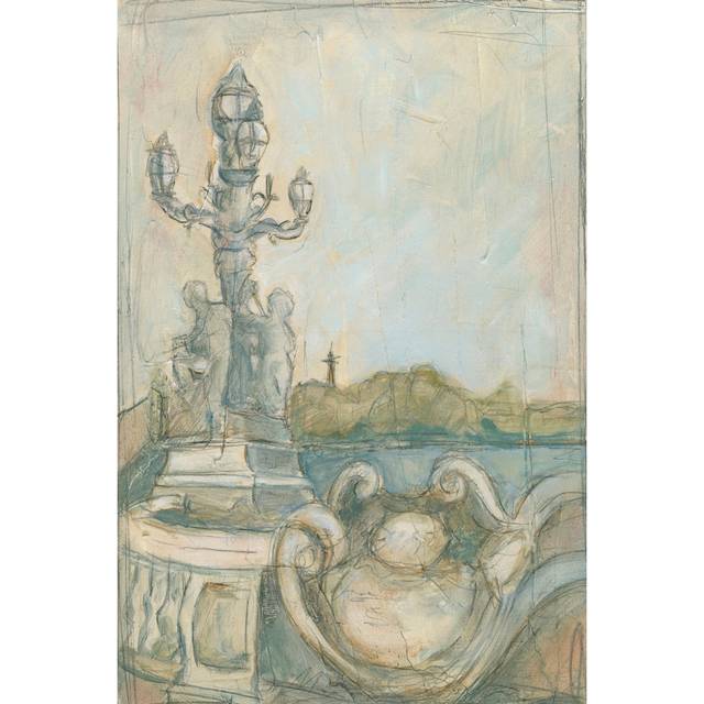 View of Paris I - Wrapped Canvas Art Prints (122cm H x 81cm W x 3.8cm D)