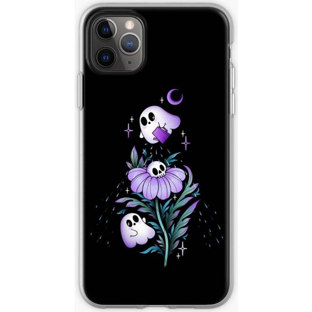 Phone Case Haunted garden, ghost friends gardening  for iPhone Samsung 14 13 12 11 Plus Pro Max Galaxy S23 S22 Ultra Note 20 10