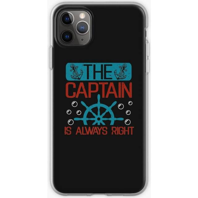 Phone Case Captain Always Right Sailboat First Mate Boating Sailing for iPhone Samsung 14 13 12 11 Plus Pro Max Galaxy S23 S22 Ultra Note 20 10