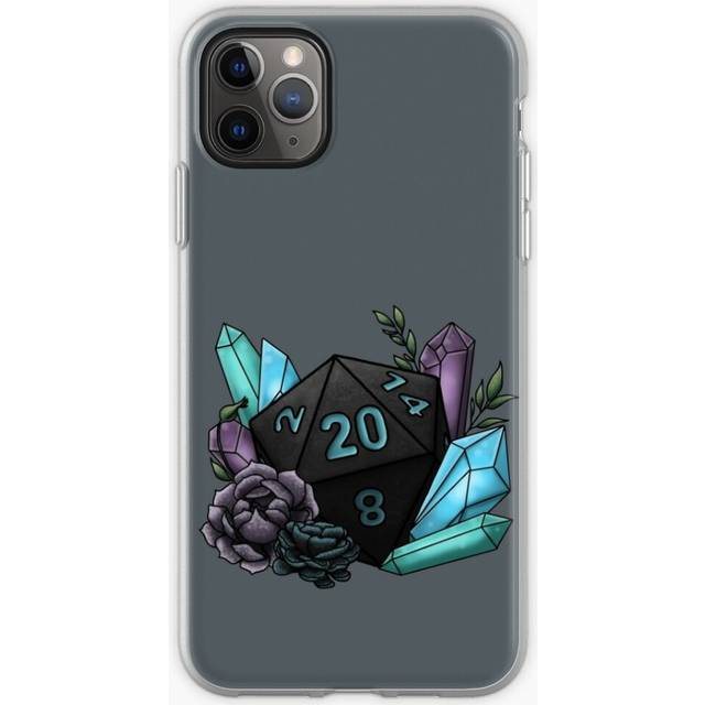 Phone Case Mystic Class D20 Tabletop Gaming Dice for iPhone Samsung 14 13 12 11 Plus Pro Max Galaxy S23 S22 Ultra Note 20 10