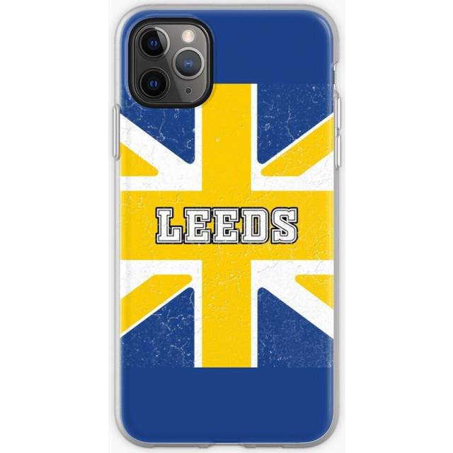 Phone Case Leeds Retro Union jack flag for iPhone Samsung 14 13 12 11 Plus Pro Max Galaxy S23 S22 Ultra Note 20 10