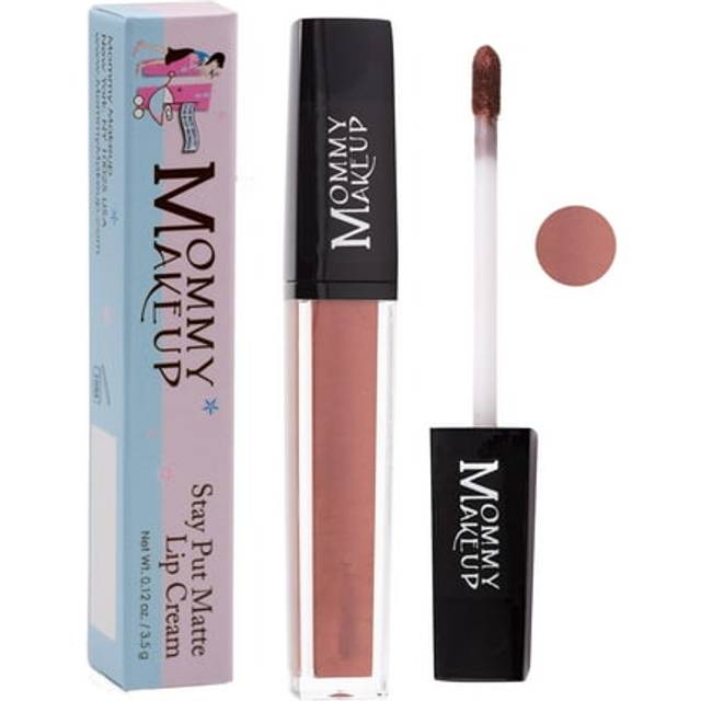 Mommy Makeup Stay Put Matte Lip Cream | Kiss Proof Lipstick in Pennie (A Rich Copper with Shimmer) Transfer Proof  Smudge Proof  Waterproof  Non Dryin