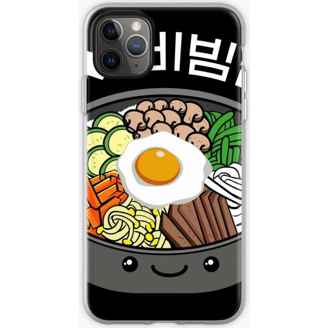 Phone Case I Love Bibimbap Bibimbop South Korean Food for iPhone Samsung 14 13 12 11 Plus Pro Max Galaxy S23 S22 Ultra Note 20 10
