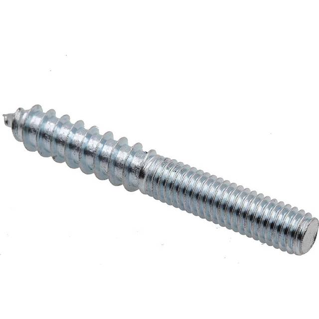 Prime-Line 9050214 Hanger Bolts  3/8 In.-16 X 3 In.  Plain Steel (10 Pack)