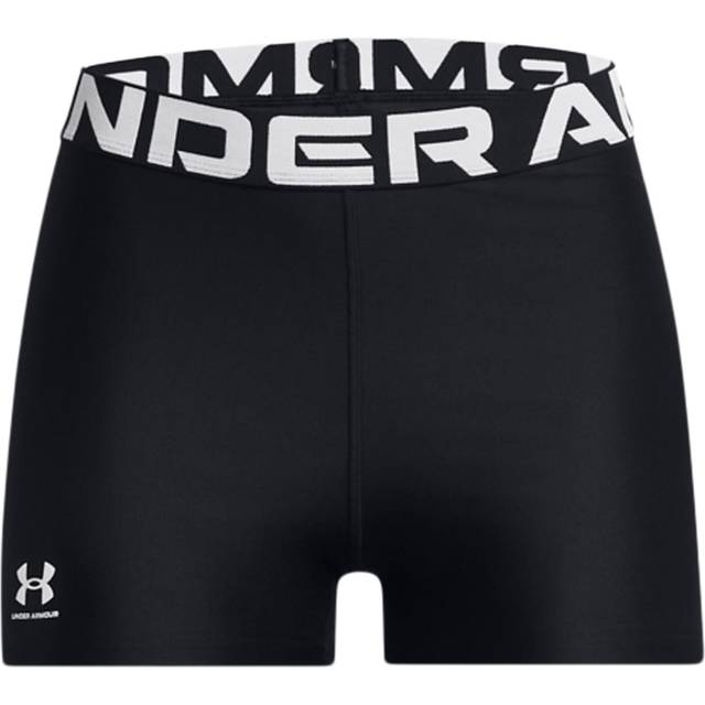 Under Armour Womens HeatGear Authentics Shorty Shorts L- Waist 31 - 34'