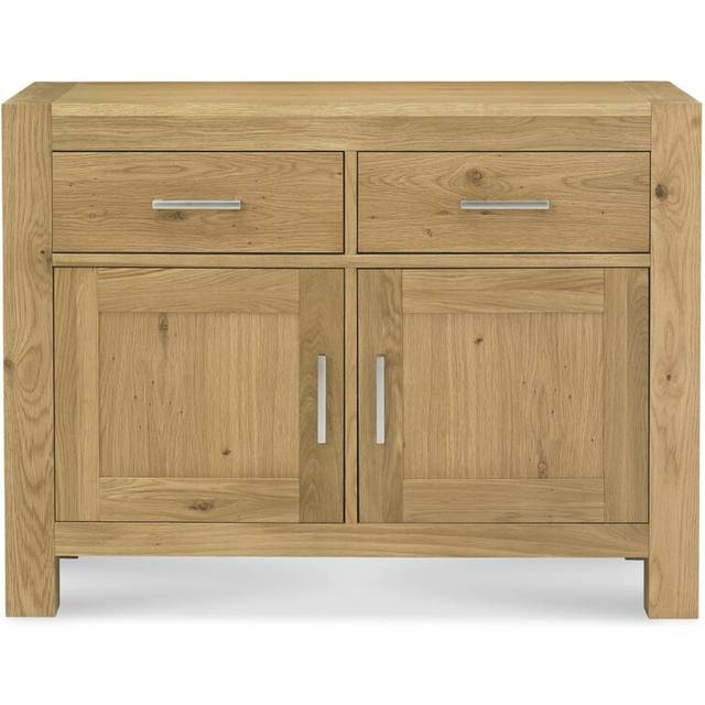 Bowenfels Narrow Sideboard - Light Oak (82cm H X 110cm W X 46.5cm D)