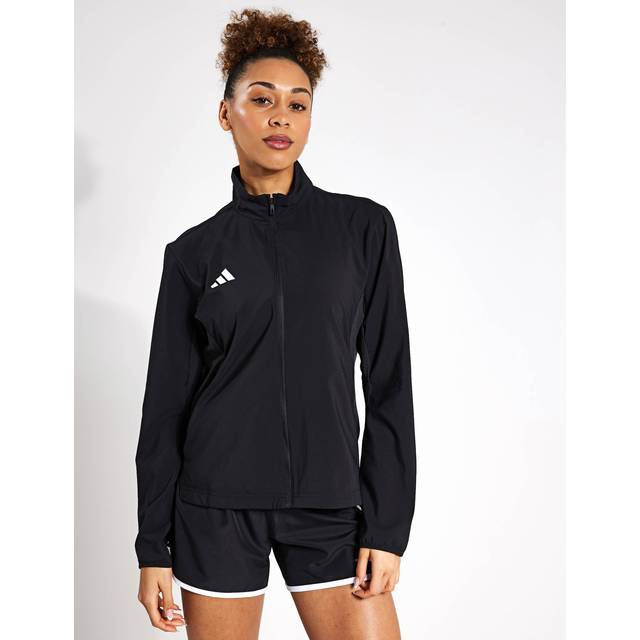 adidas Adizero E Jacka Dam M - Svart, Lätt och Ventilerande för Optimal Prestanda vid Löpning