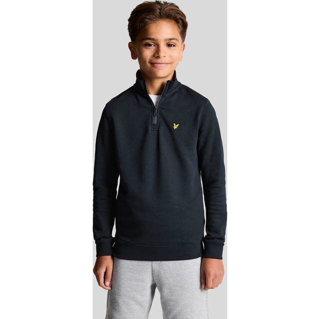 Lyle & Scott - Sweatshirt Quarter Zip Pullover - Blå