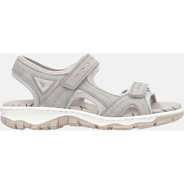 Rieker Afslappet Flade Sandaler Kvinder - Grey