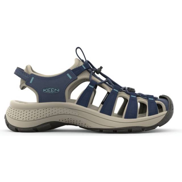 KEEN Astoria West sandal för kvinnor, Naval Academy Reef Waters, 39.5 EU