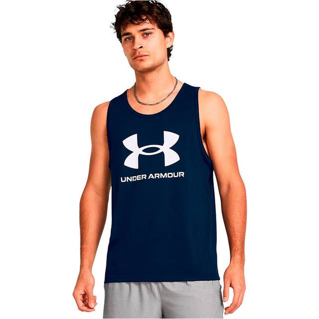 UNDER ARMOUR Ua Sportstyle Logo Tank |Blue |S