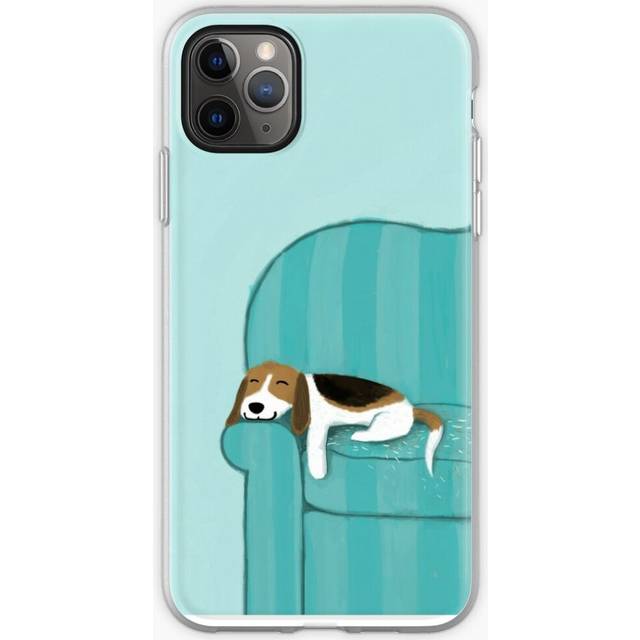 Phone Case Happy Couch Dog Cute Beagle for iPhone Samsung 14 13 12 11 Plus Pro Max Galaxy S23 S22 Ultra Note 20 10