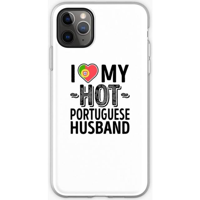 Phone Case I Love My HOT Portuguese Husband Portugal Couples Romantic Loves for iPhone Samsung 14 13 12 11 Plus Pro Max Galaxy S23 S22 Ultra Note 20