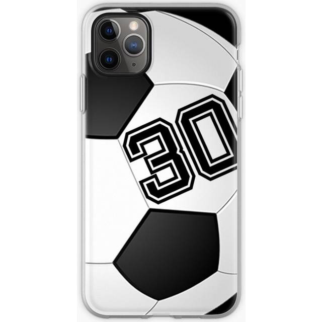 Phone Case Football Soccer Player Jersey No 30 Number #30 Ball Sport Gift for iPhone Samsung 14 13 12 11 Plus Pro Max Galaxy S23 S22 Ultra Note 20 10
