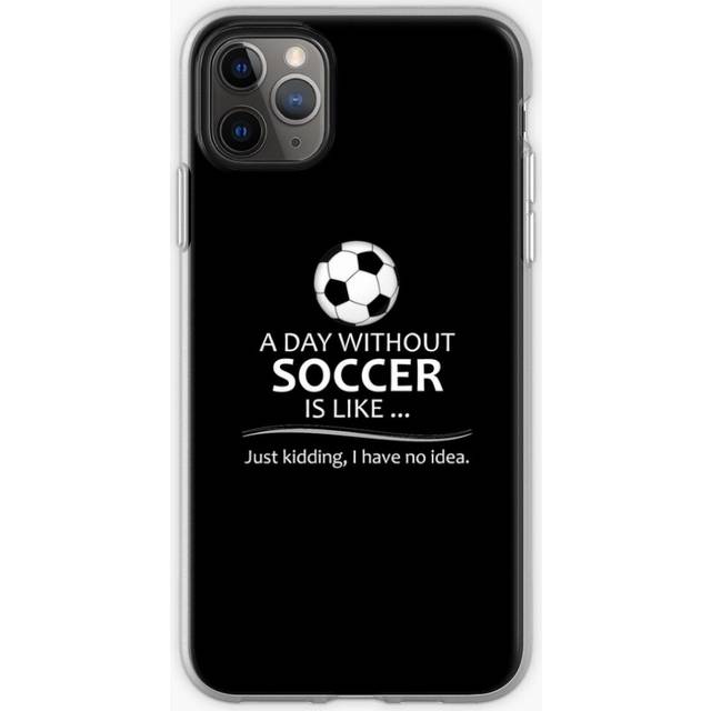 Phone Case Soccer Player Gifts for Football Futbol Lovers Coach A Day for iPhone Samsung 14 13 12 11 Plus Pro Max Galaxy S23 S22 Ultra Note 20 10