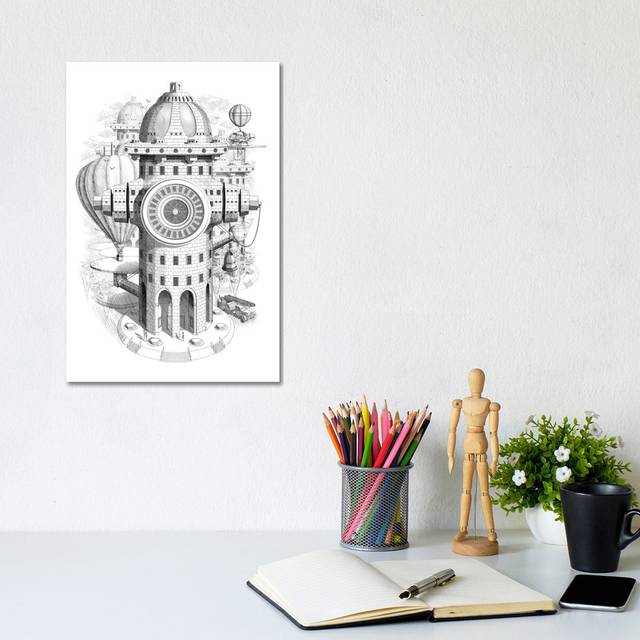 For Fire Fighter by Adam Lawless - Wrapped Canvas Art Prints (20.32 cm H x 30.48 cm W)