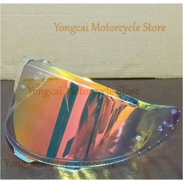 (Clear Revo Red) Helmet Visor for SHOEI Z8 NXR2 RF1400 CWR-F2 Full Face Motorcycle Lens