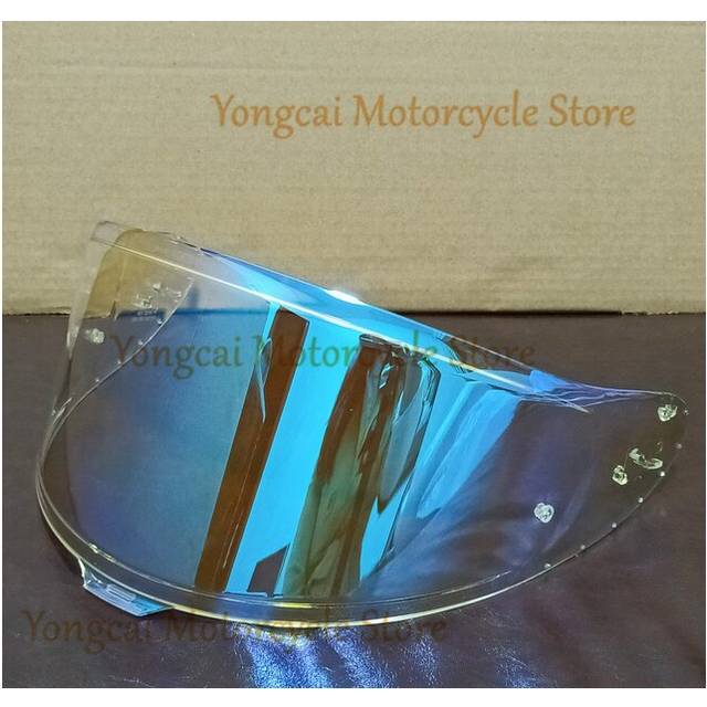 (Clear Revo Blue) Helmet Visor for SHOEI Z8 NXR2 RF1400 CWR-F2 Full Face Motorcycle Lens