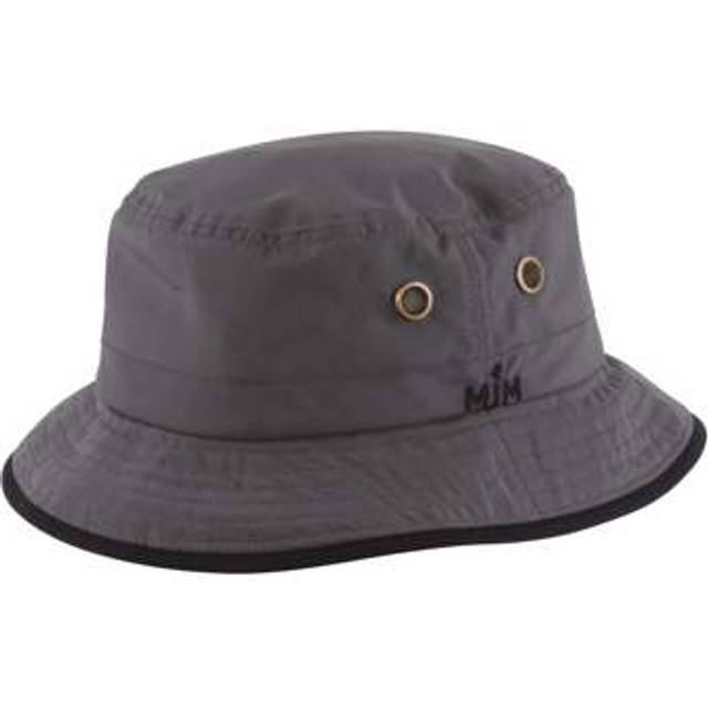 MJM Hats - Grå bucket Hatt - Charlie Taslan Anthracite Bucket @ Hatstore