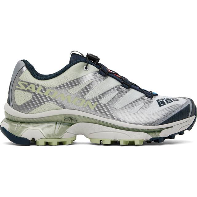 (9) Salomon Xt-4 Og Unisex Fashion Trainers in Carbon Green
