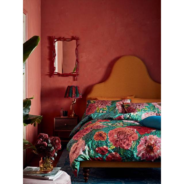 John Lewis + Matthew Williamson Leopard Rose Duvet Cover Set