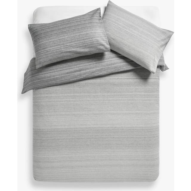 John Lewis Emery Brushed Cotton Duvet Cover Set